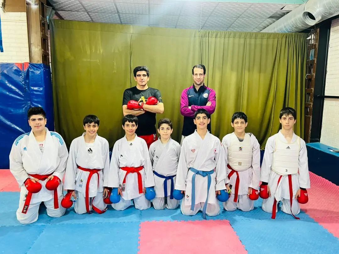 برگزاری تمرینات تیم استعدادهای برتر کاراته استان فارس