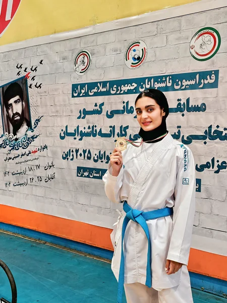 زینب حسن پور به نشان طلای مسابقات انتخابی تیم ملی ناشنوایان کشور دست یافت